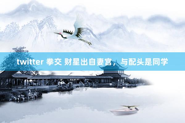 twitter 拳交 财星出自妻宫，与配头是同学